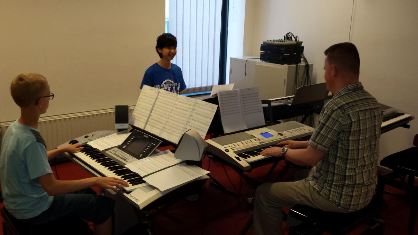 De keyboardband