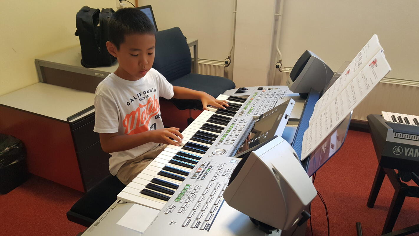 Keyboardles in Zaandam