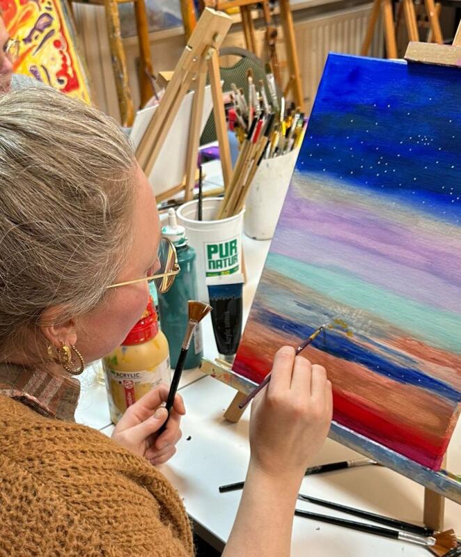 Cursus Intuïtief schilderen "Creative flow"