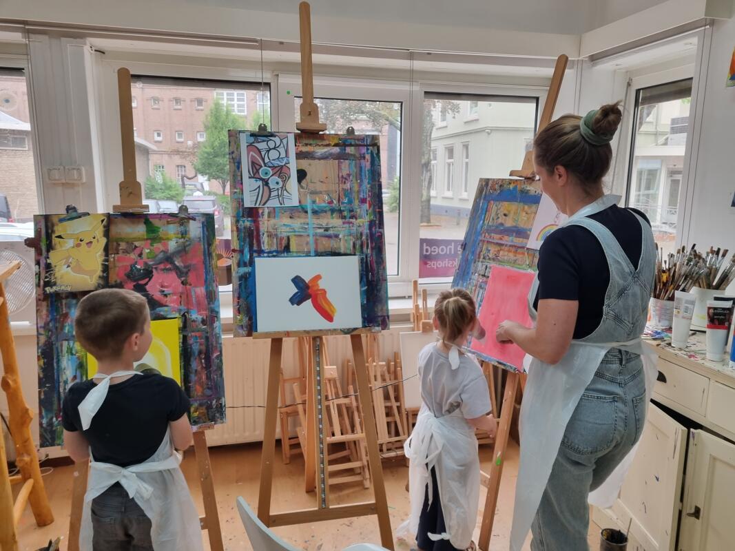 Workshop Ouder & kind schilderen