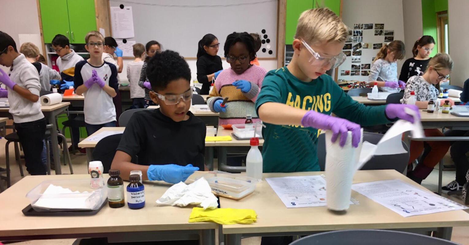 Hemlab science-workshop in de klas