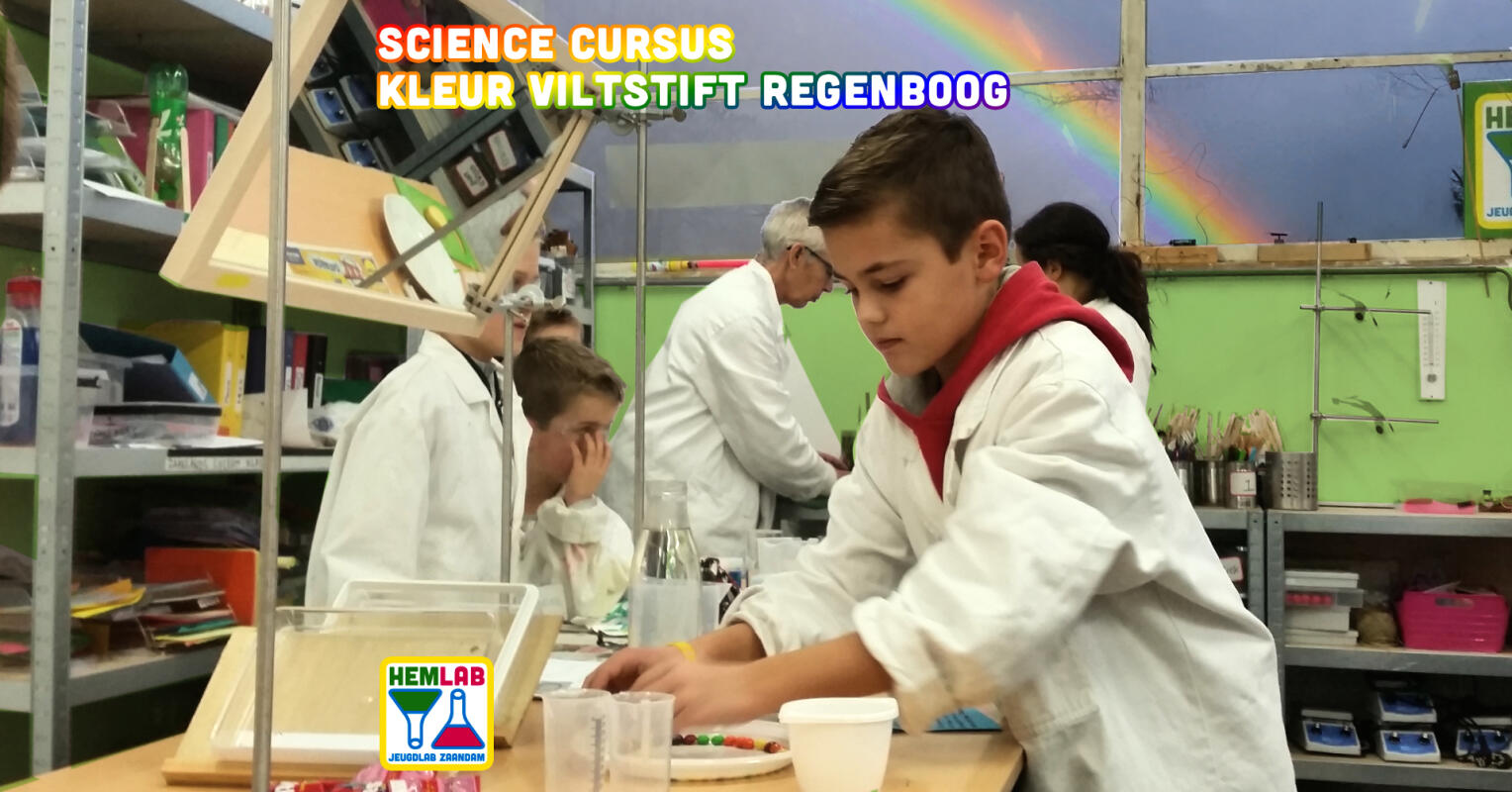 Proefles science cursus in het Hemlab! 7-12 jaar