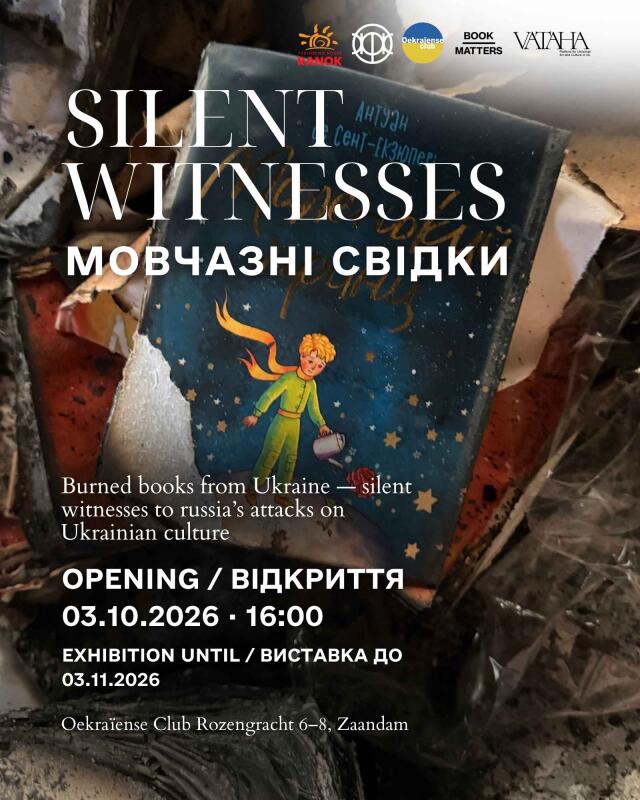 Silent Witnesses – Verbrande boeken uit Oekraïne